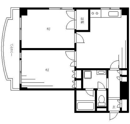 大東文化大学 マンション 2DK