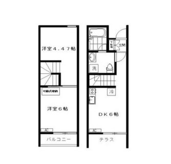 東京都板橋区徳丸４丁目 賃貸アパート 2DK