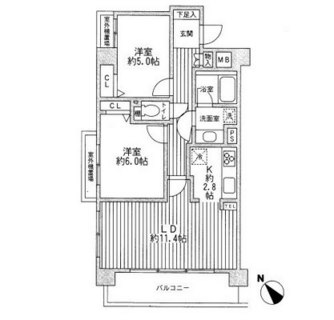 東京都板橋区志村３丁目 賃貸マンション 2LDK