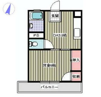 東京都板橋区若木３丁目 賃貸マンション 1DK