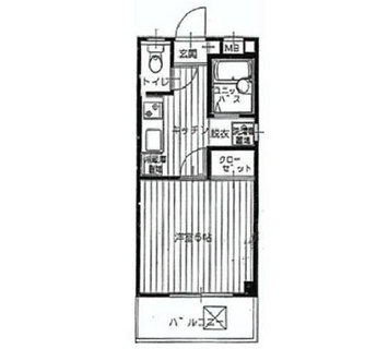 東京都板橋区徳丸４丁目 賃貸マンション 1K