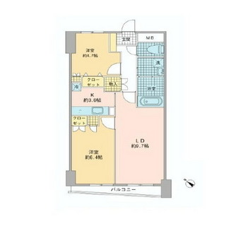 東京都板橋区前野町５丁目 賃貸マンション 2LDK