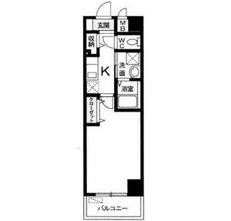 東京都板橋区中台１丁目 賃貸マンション 1K