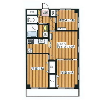 東京都板橋区高島平３丁目 賃貸マンション 3LDK