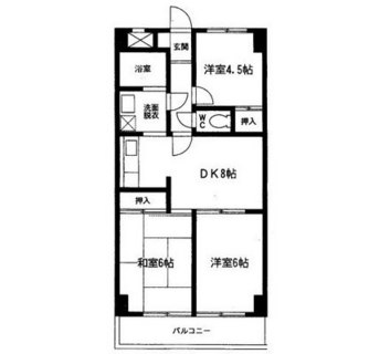 東京都板橋区高島平２丁目 賃貸マンション 3DK