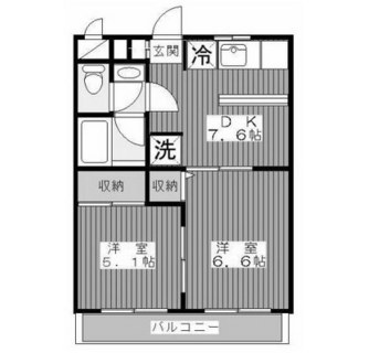 東京都板橋区西台４丁目 賃貸マンション 2DK