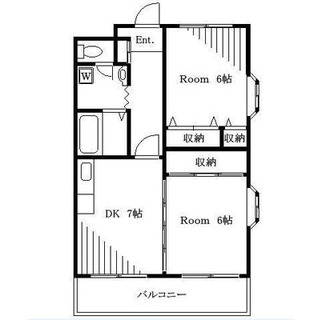 東京都板橋区新河岸１丁目 賃貸マンション 2DK