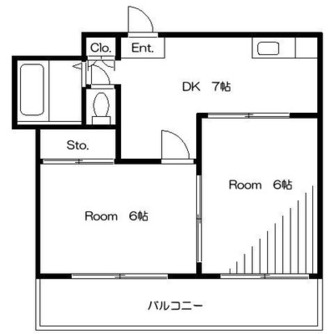 東京都板橋区蓮根３丁目 賃貸マンション 2DK