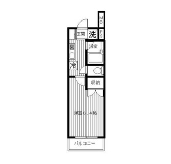 東京都板橋区坂下３丁目 賃貸マンション 1K