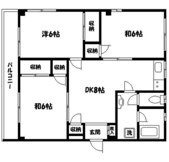 東京都板橋区徳丸４丁目 賃貸マンション 3DK