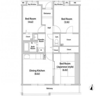 東京都板橋区相生町 賃貸マンション 3DK