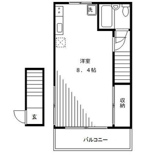 東京都板橋区坂下１丁目 賃貸アパート 1R