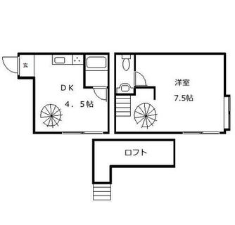 東京都板橋区若木２丁目 賃貸アパート 1DK