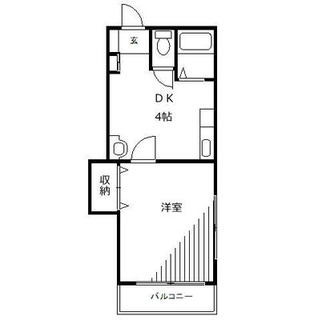 東京都板橋区若木１丁目 賃貸マンション 1DK