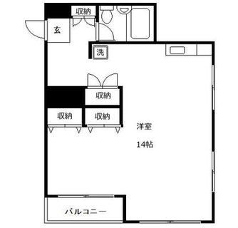 東京都板橋区若木２丁目 賃貸マンション 1R