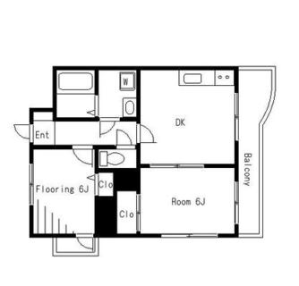 東京都練馬区北町１丁目 賃貸マンション 2DK