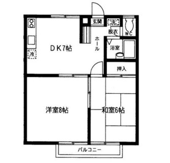 東京都板橋区西台１丁目 賃貸アパート 2DK