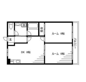 東京都板橋区相生町 賃貸マンション 2DK