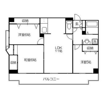 東京都板橋区蓮根３丁目 賃貸マンション 3LDK