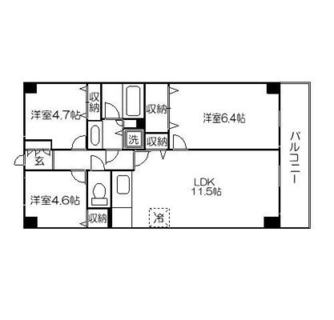 東京都板橋区坂下３丁目 賃貸マンション 3LDK