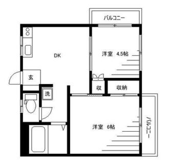 東京都板橋区蓮根２丁目 賃貸マンション 2DK