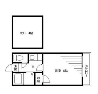 東京都板橋区徳丸８丁目 賃貸アパート 1K