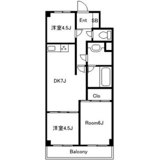 東京都板橋区高島平１丁目 賃貸マンション 3DK