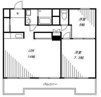 東京都板橋区中台３丁目 賃貸マンション 2LDK