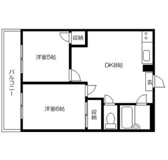 東京都板橋区相生町 賃貸マンション 2DK