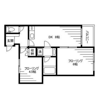 東京都板橋区新河岸１丁目 賃貸マンション 2DK