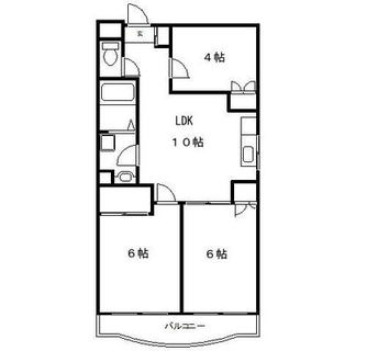 東京都板橋区西台２丁目 賃貸マンション 2LDK