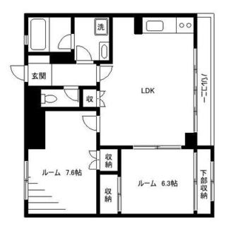 東京都板橋区高島平８丁目 賃貸マンション 2LDK