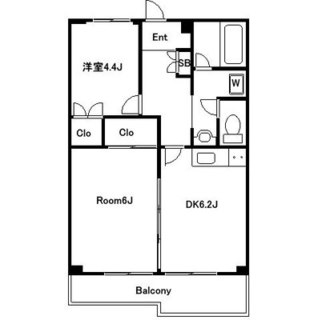 東京都板橋区坂下１丁目 賃貸マンション 2DK