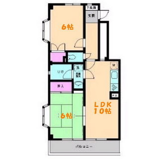 東京都板橋区蓮根３丁目 賃貸マンション 2LDK