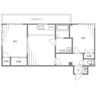 東京都板橋区坂下２丁目 賃貸マンション 2DK